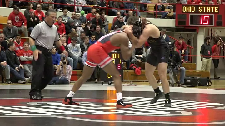 184 lbs Myles Martin, OSU vs Matt Lemanowicz, Miss...