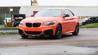 Bmw 240I Full Wrap Complete Check Out The Video And Stay Tuned To See The Following Posts