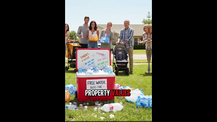 HOA Karen FINED Me $650 for Giving Away Free Water 😡💧 | Huge Backfire