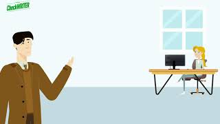 Payroll Check - Always use a blank check printing software to print your payroll check.