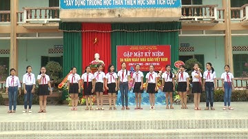 Thương lắm thầy cô ơi - Lớp 6B biểu diễn