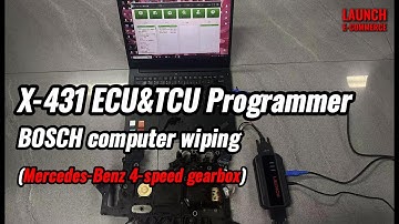 X-431 ECU&TCU Programmer  | BOSCH computer wiping (Mercedes-Benz 4-speed gearbox) | LAUNCH