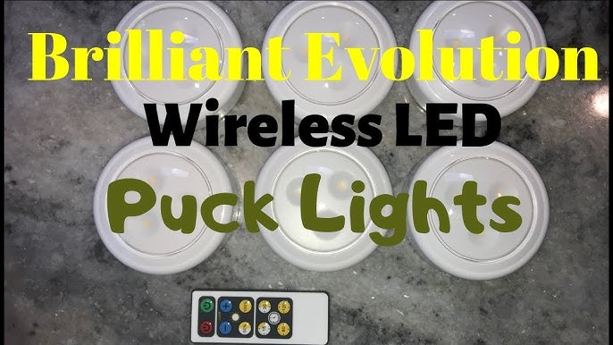 Remote Control Color Changing Puck Light