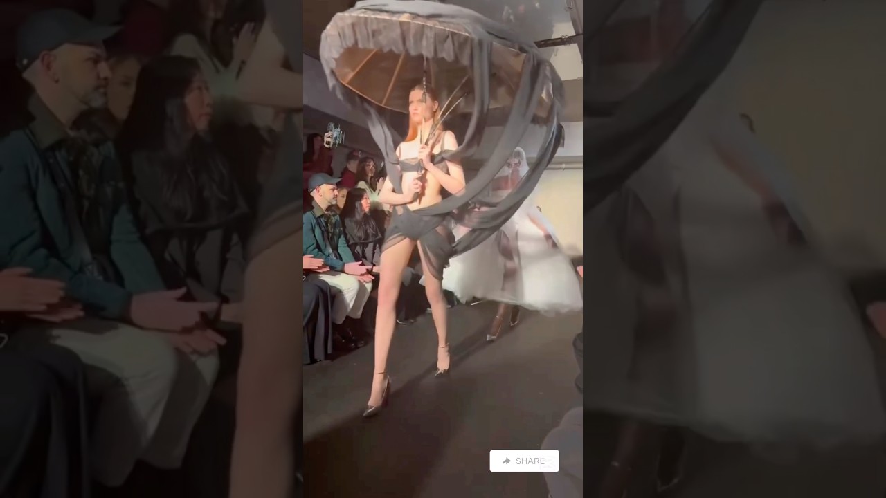 This might be my last time at a fashion show 