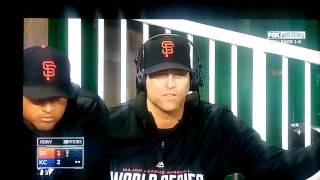 Tim Hudson says "fuckin'" on national television