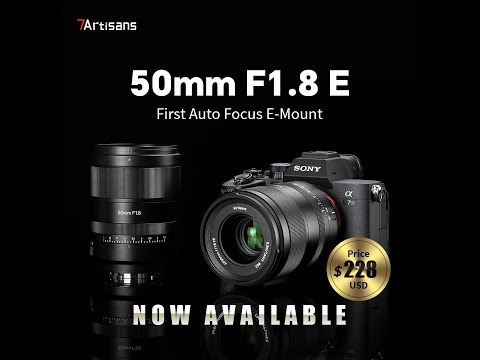 7Artisans 50mm F1.8 Auto Focus Full Frame