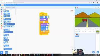 LEARN SCRATCH CODING - Making a Car Racing game screenshot 4