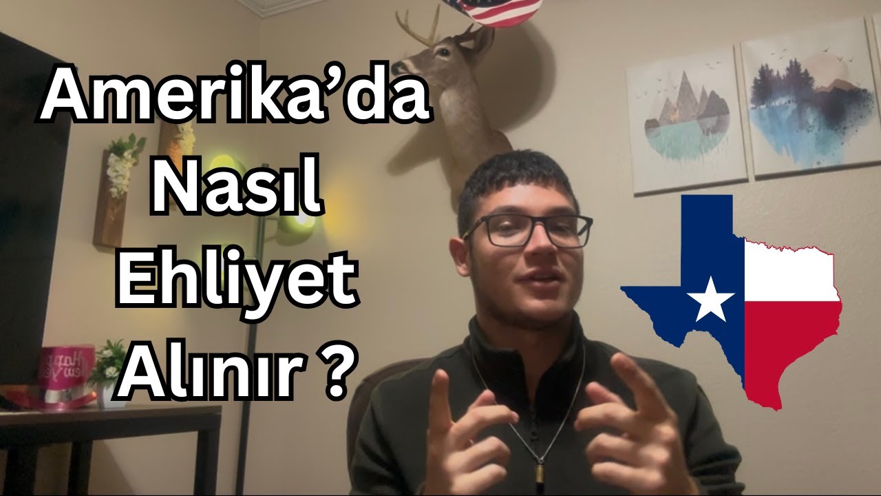 Texas'ta Ehliyet Nasıl Alınır ? | Başından Sonuna Bütün Detaylarıyla | UOLP