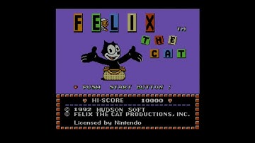 Кот Феликс полное прохождение   (Felix the Cat)