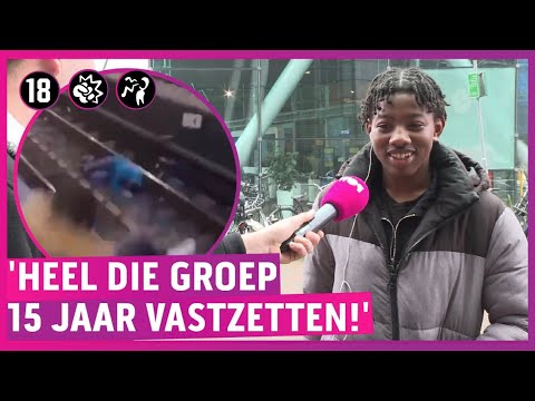 Bizarre vechtpartij Bijlmer: groep bontkraagjes gooit jongen op spoor!