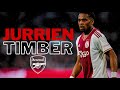 Jurrien timber welcome to arsenal