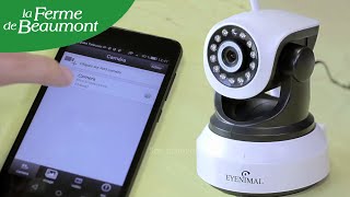 Caméra de surveillance Eyenimal Pet Vision Live Full HD : Restez connecté à vos animaux de la maison