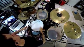 Livin' La Vida Loca (Drum Cover) - Ricky Martin - Bruno Ufret and Fernan Unplugged