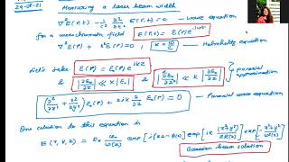 PHY224A Laser beam width measurement technique