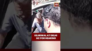 Arvind Kejriwal Reaches Delhi High Court For Hearing In Liquor Scam Case Recusal Plea