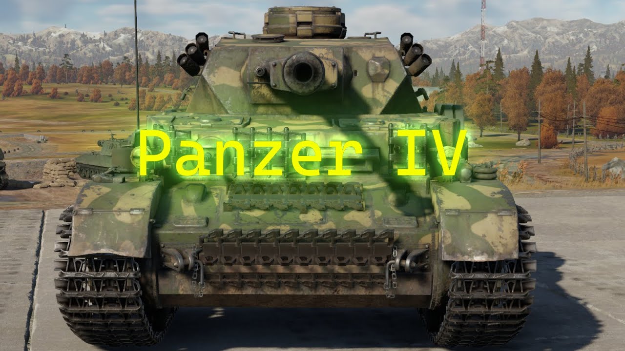 The Panzerkampfwagen IV, panzer iv (war thunder) - YouTube