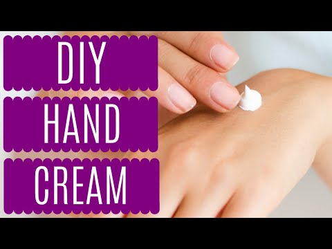 How To Make Your Own Homemade Hand Cream For More Youthful & Soft Hands- DIY