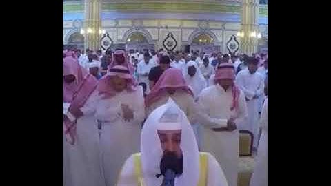 القارئ احمد سعد العمر السبيعي