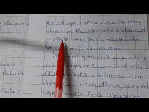 Video Tả cái bút mực quá ấn tượng - youtube