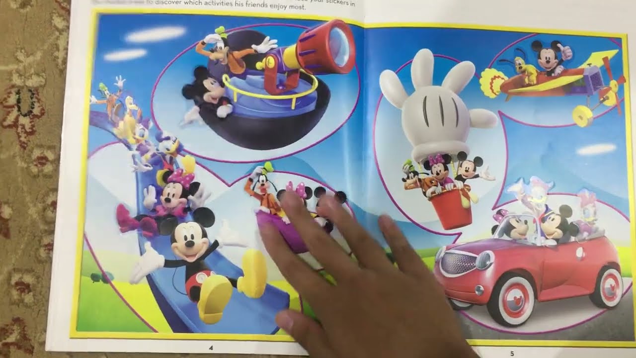 Mickey Mouse Sticker Book Treasury (2020 release) - YouTube