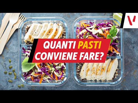 Video: Per tre pasti al giorno?