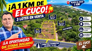 Three lots for sale near El Cuco, San Miguel Three lots for sale near El Cuco, San Miguel