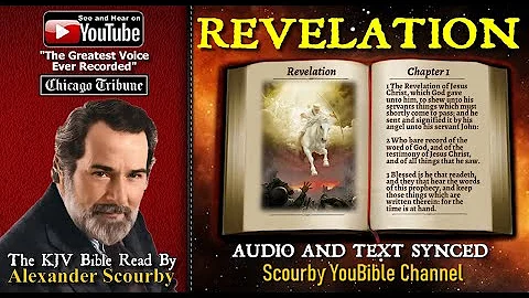 66 | Revelation | AUDIO & TEX  by Alexander Scourby | The GREATEST VOICE Ever Recorded
