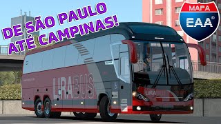 [1.36]LIRA BUS - MASCARELLO ROMA R8 - SÃO PAULO/CAMPINAS - VIAGEM COMPLETA! - EAA