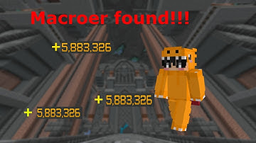 1000+ rep sbz macroing caught in 4K hypixel skyblock