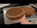 Pan esponjoso de chocolate para humedecer con 3 leches o almíbar
