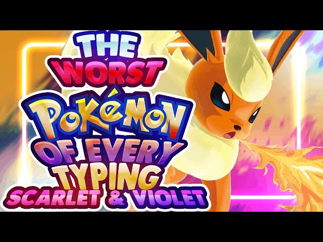 Pokemon Scarlet and Violet: The 10 worst new Pokemon