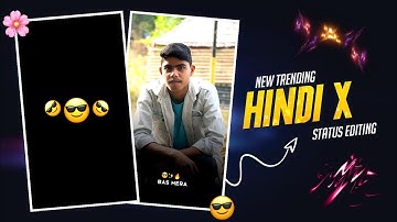 🔥 Instagram Trending Reels Video Editing | Hindi X Emiway Bantai Song Video Editing | Alight Motion😎