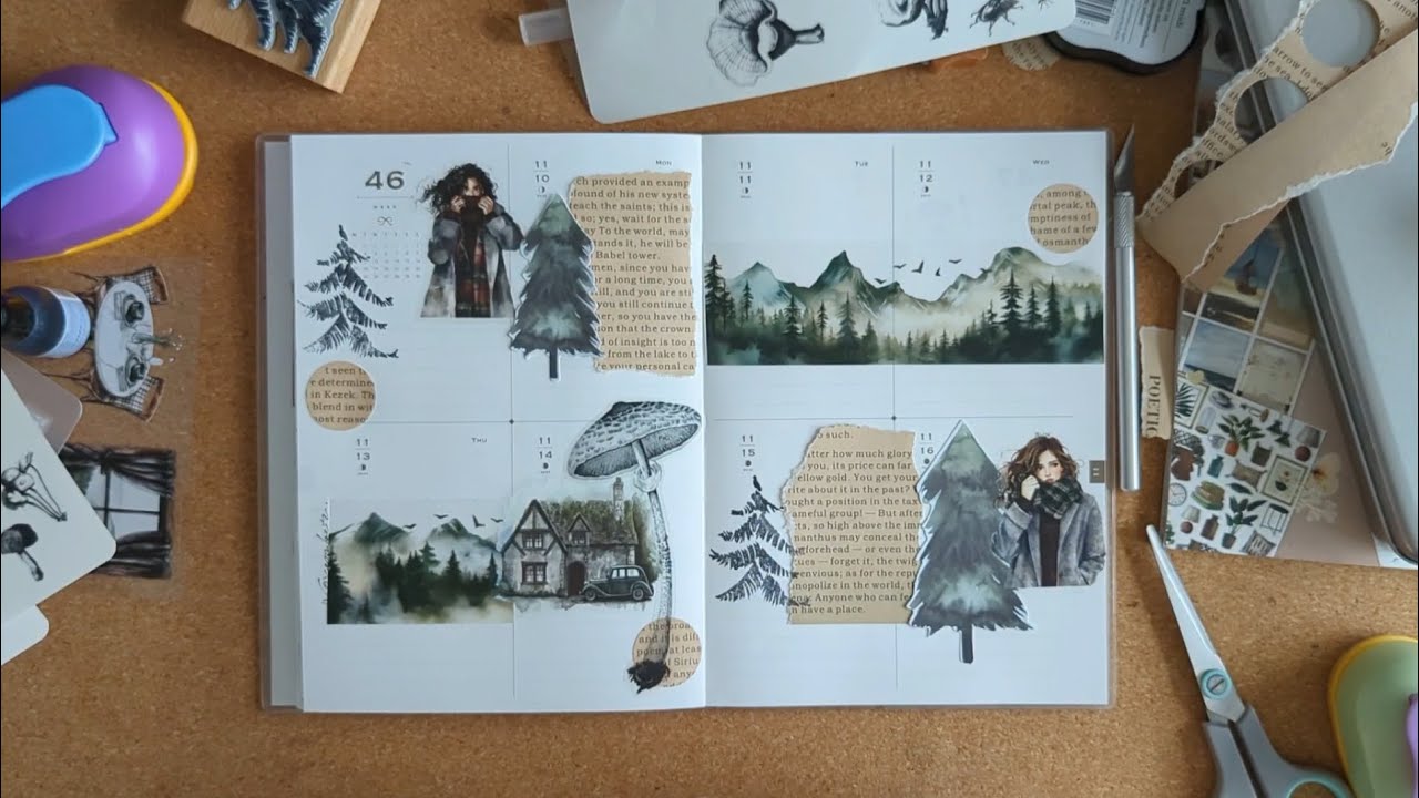 Wochendeko KW 46 2025 | Ours Journal | November Mist | Community Deko | planerbeere