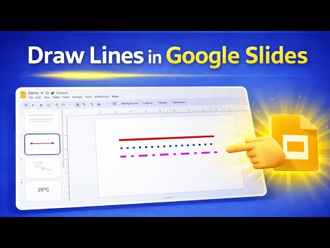 How to Draw Lines in Google Slides | Insert & Customize Lines Easily ...