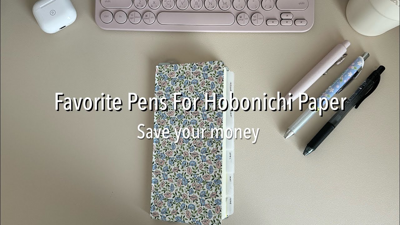 Best pens for your Hobonichi Weeks 2026