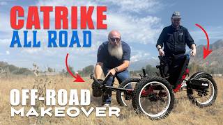 UTCustom Catrike Fat Cat AR | Full Suspension Electric Off-Road Trike