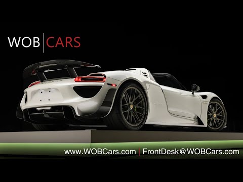 Walk Around this Stunning Oryx White 1,600-Mile 2015 Porsche 918
