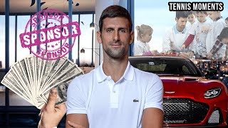 Novak Djokovic's Career Earnings, Endorsements And Philanthropy!
