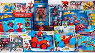 Spider-Man Toy Collection Unboxing Review| Spidey and His Amazing Friends Toy Collection