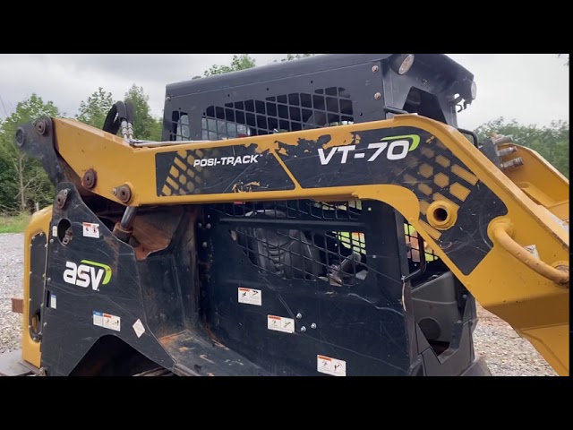 ASV VT-70 Review - Brand new bogie wheel on track blew out AGAIN! class=