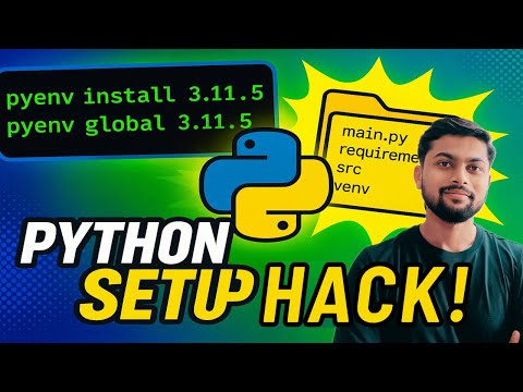 Master Python Versions with pyenv + Project Demo!