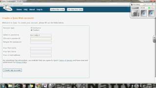 How to Set Up Your Quia Account