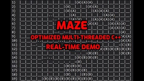 Maze Traversal Optimization using a Multi Threaded Approach