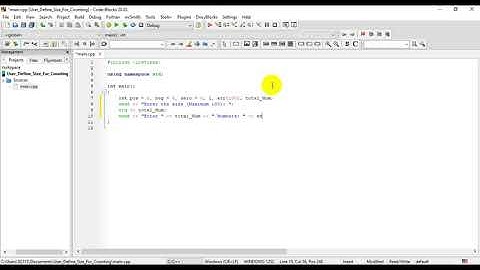 Allow User to Define the Size for Array to Count Positive, Negative and Zero in C++