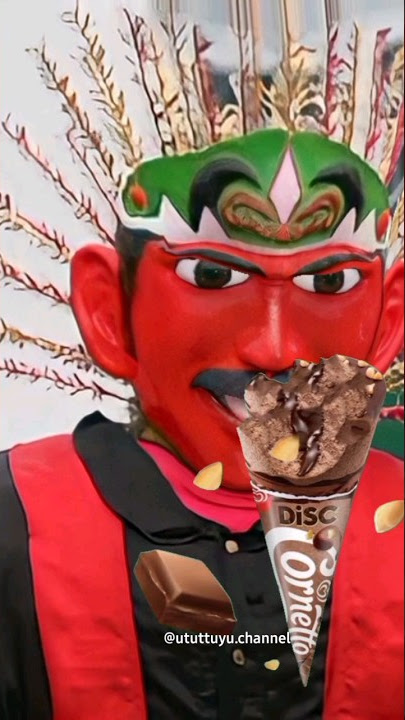 ONDEL-ONDEL Buka Puasa Makan Es Krim C*rneto #funny #funnycomedy #meme @ututtuyu.channel