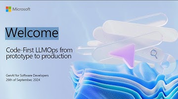 Code-First LLMOps from prototype to production