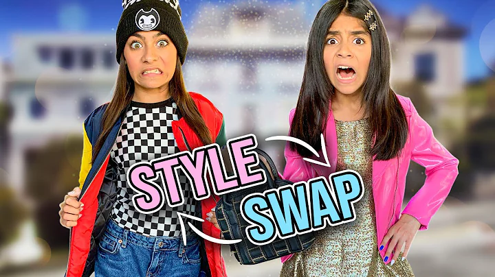 Opposite Sisters Swap Outfits For A Week *EMBARRAS...