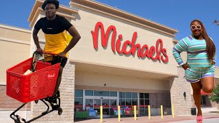 Built A Brand With Greg: Day 1 Of Starting My Own Clothing Brand Shopping At Micheals