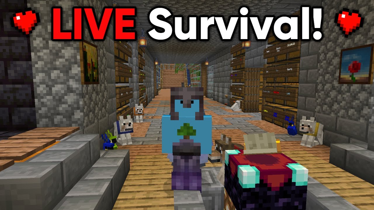 Working on Random Projects in My Survival World - YouTube
