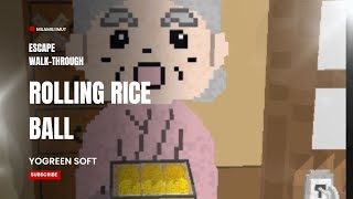 Escape Walk-through Rolling Rice Ball Omusubi Kororin Yogreen Soft screenshot 5